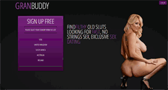 Desktop Screenshot of granbuddy.com